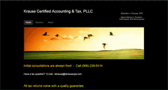 Desktop Screenshot of bkrausecpa.com